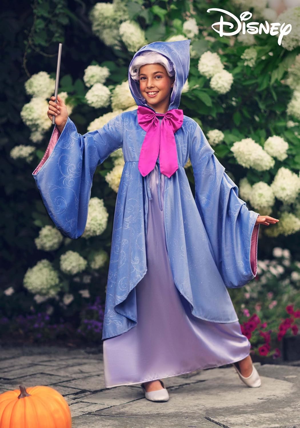 Child's Fairy Godmother Halloween Costume, Cinderella's Costume, Authentic Fairy Dress
