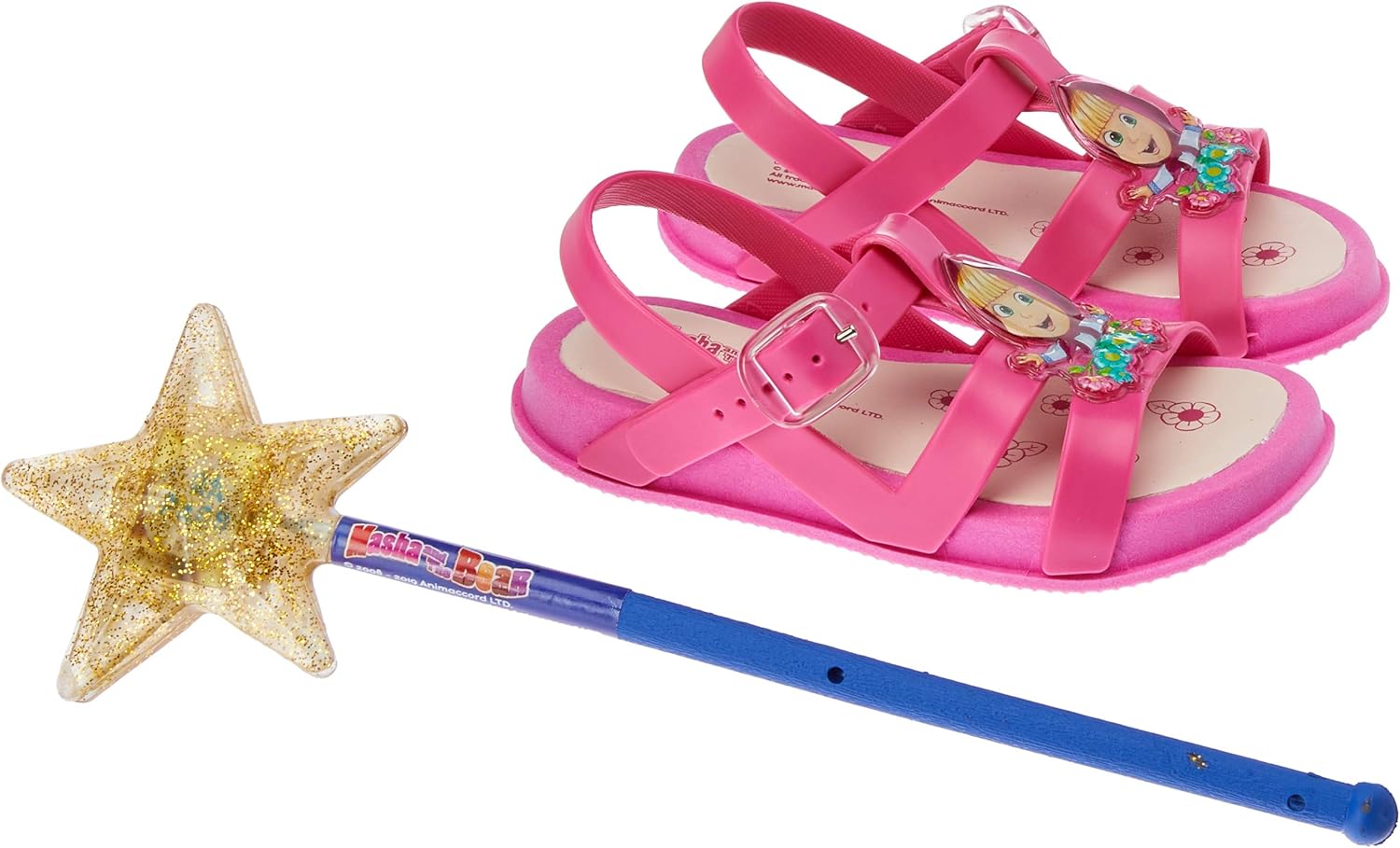Sandália Masha e o Urso, Pé com Pé BR, Meninas, Rosa (Pink), 26 |  Amazon.com.br