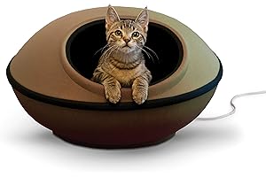 K&H Pet Thermo-Kitty Mod Dream Pod: Heated Cat Bed Bliss