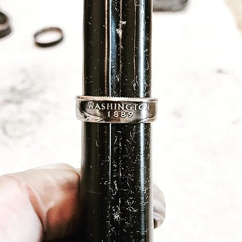 Miniatura 5 de "Real U.S. Quarter Coin Rings. From years 1965 to 2008 and from all States" FREE SHIPPING