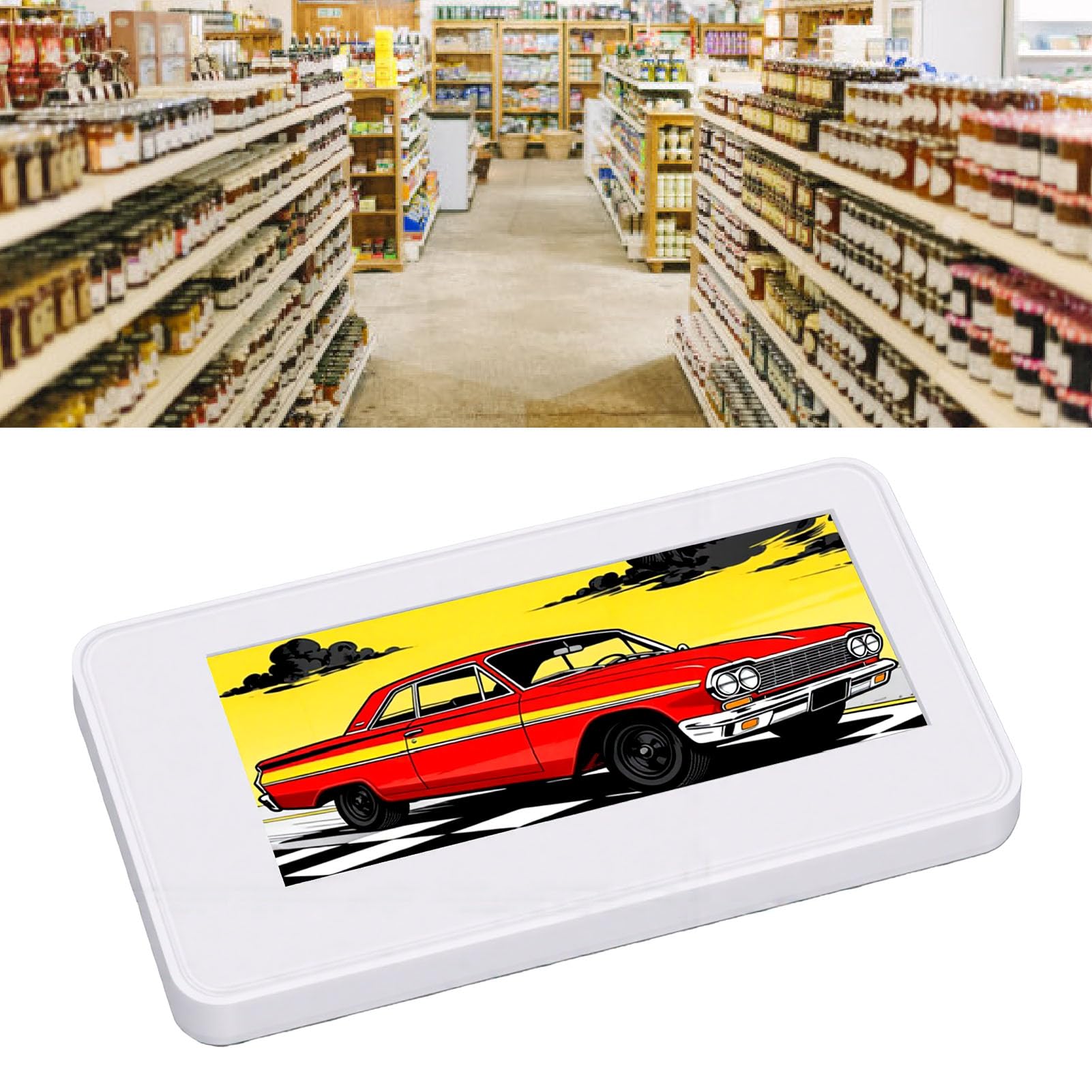 Pasywny Wyświetlacz NFC E Paper Ink o Przekątnej 2,9 Cala | Przesyłanie Energii do Smartfona, Szybkie Odświeżanie w Sekundach, Obudowa ABS Chroniąca Przed Kurzem, Plakietki z Imionami