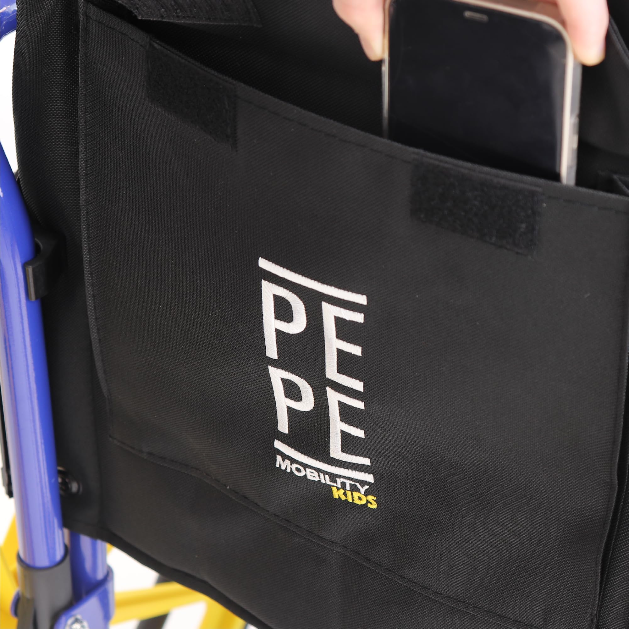 PEPE Mobility Sedia a Rotelle per Bambini (Pieghevole, Stretta, Leggera), Carrozzina Disabili Compatta e Trasportabile