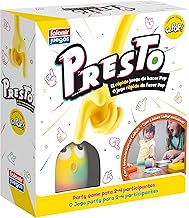 Falomir - Presto GoPop! | Speed and Reflex Excitement | Interactive Board Game | 2 to 4 Players (6+ Years)
