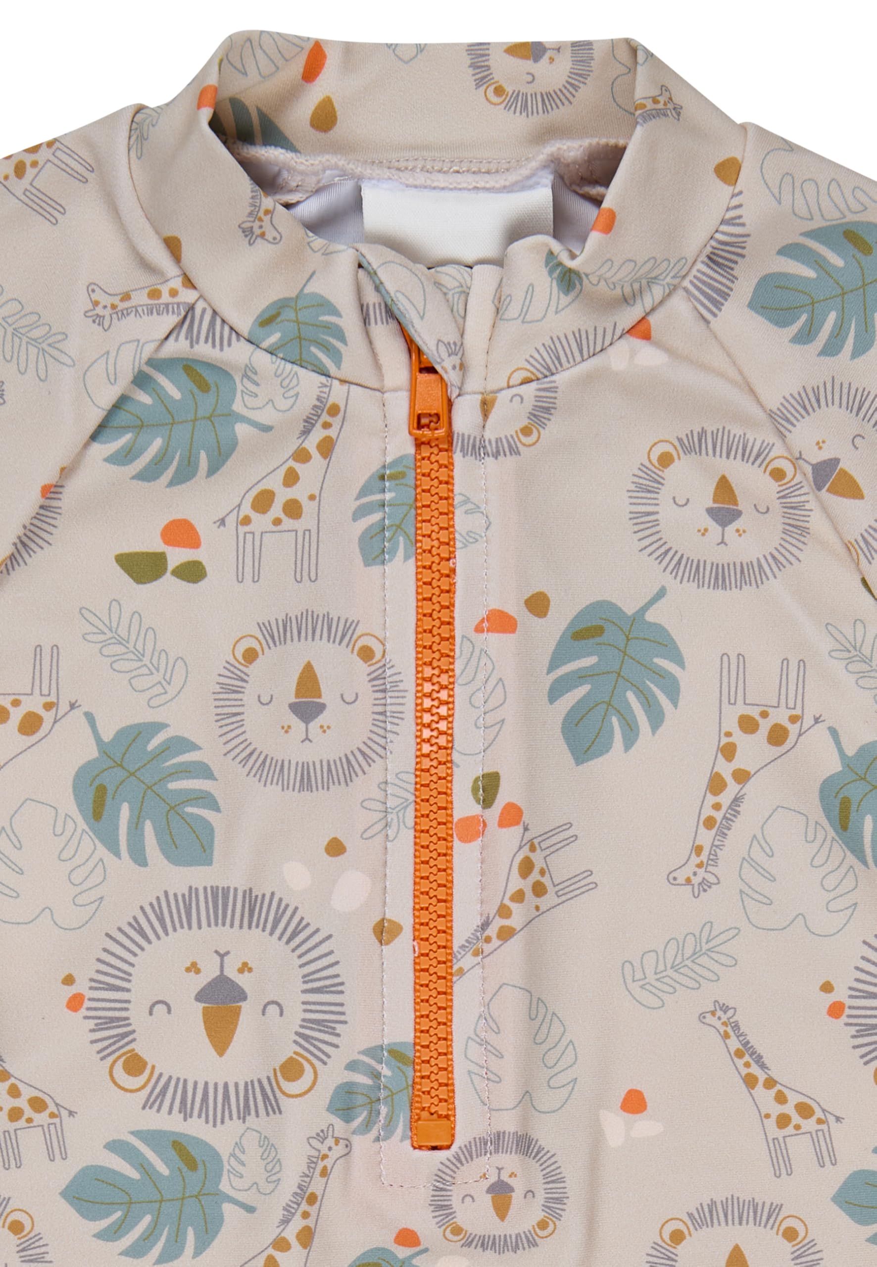 Sterntaler Unisex Baby Badeshirt Langarm Safari Schwimmshirt-Set (1er Pack)