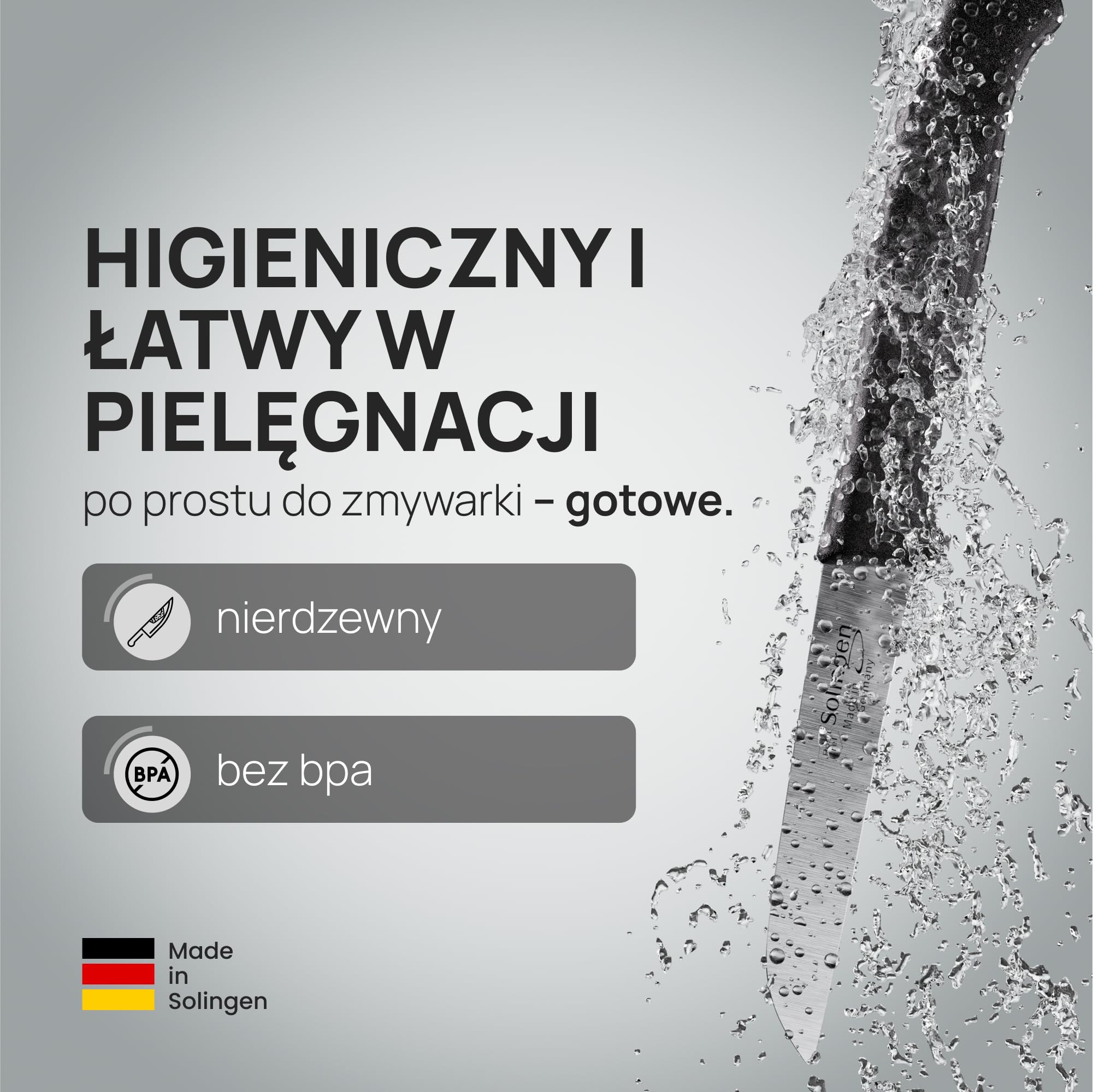 Schwertkrone® Nóż do obierania warzyw, owoców, mały, ostry, nóż do obierania ziemniaków, nóż uniwersalny, nierdzewny (2 x 3 prosty)