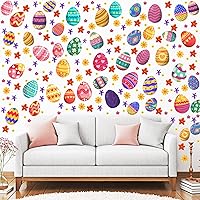 Vista 9 de Eersida 142 calcomanías de pared de Acción de Gracias, pavo, calcomanías de pared de hojas de otoño, calcomanías de pavo y hojas de arce, decoración