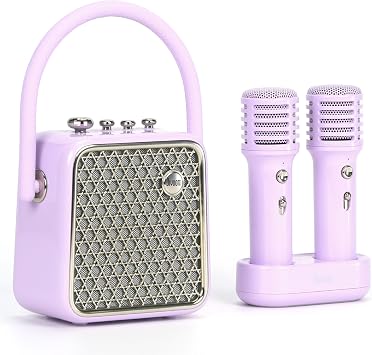 Divoom SongBird-SE Dual Microphone 18W Bluetooth Speaker (Lila)