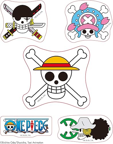 Miniatura 2 de ABYstyle - UNA PIEZA - Pegatinas - 6.3x4.3 in2 Hojas - Skulls Crew Luffy X5