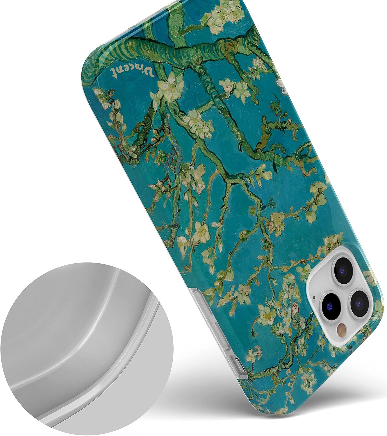 Casely iPhone 11 Pro Max Case | Van Gogh | Almond Blossom Floral | Classic Ultra Slim Design