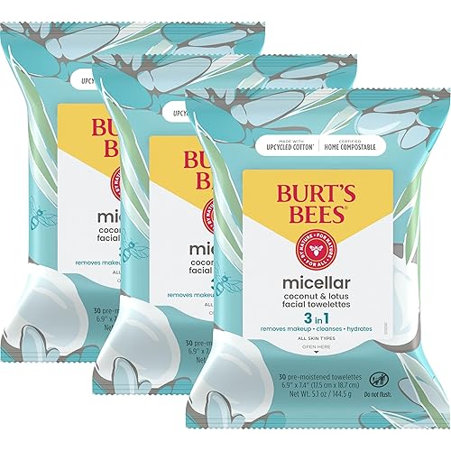 Miniatura 9 de Toallitas de limpieza facial para piel sensible de Burts Bees