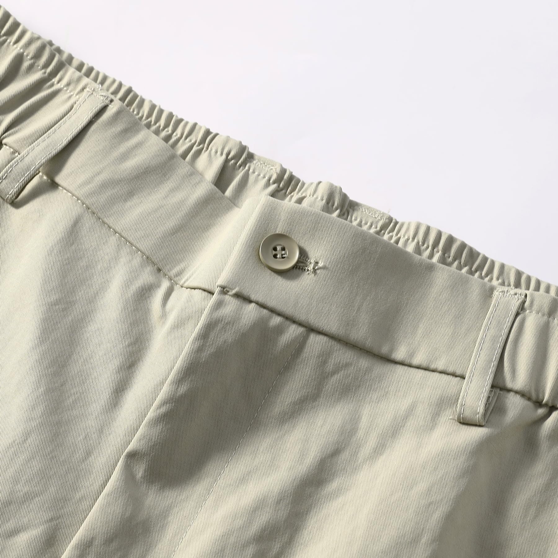 YFFUSHI Pantalon Homme Chino Léger Pants de Costume Classique Coupe Droit Regular Fit Habillé Affaires Mariages