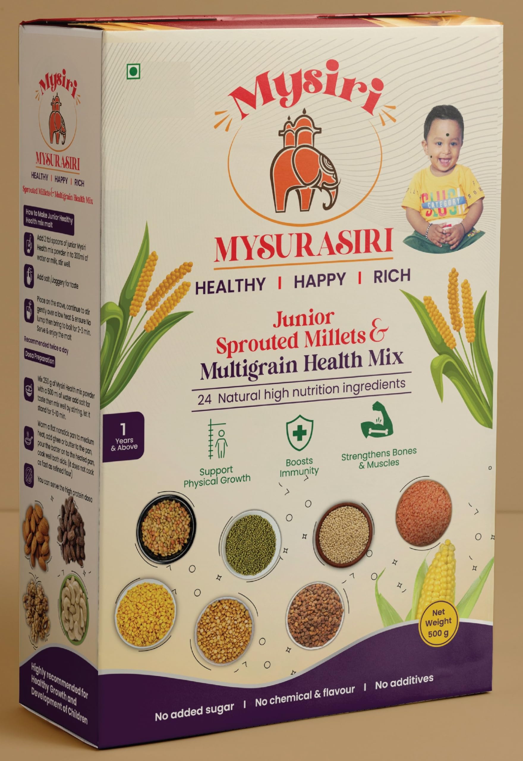 See full amazon price history chart for "Mysiri mysurasiri Junior Sprouted millets & Multigrain health Mix Powder for Kids (1-5 Years)500g| Healthy Nutrition Drink with Ragi,Bajra, Dates,Almond,Walnuts,Brahmi etc.| Mysiri mysurasiri 500 Gms-24 Ingredients with Nutrients for Height Gain, Im "Mysiri mysurasiri Junior Sprouted millets & Multigrain health Mix Powder for Kids (1-5 Years)500g| Healthy Nutrition Drink with Ragi,Bajra, Dates,Almond,Walnuts,Brahmi etc.| Mysiri mysurasiri 500 Gms-24 Ingredients with Nutrients for Height Gain, Im (B0BPSY6XVB) Amazon Price History, Amazon Price Tracker