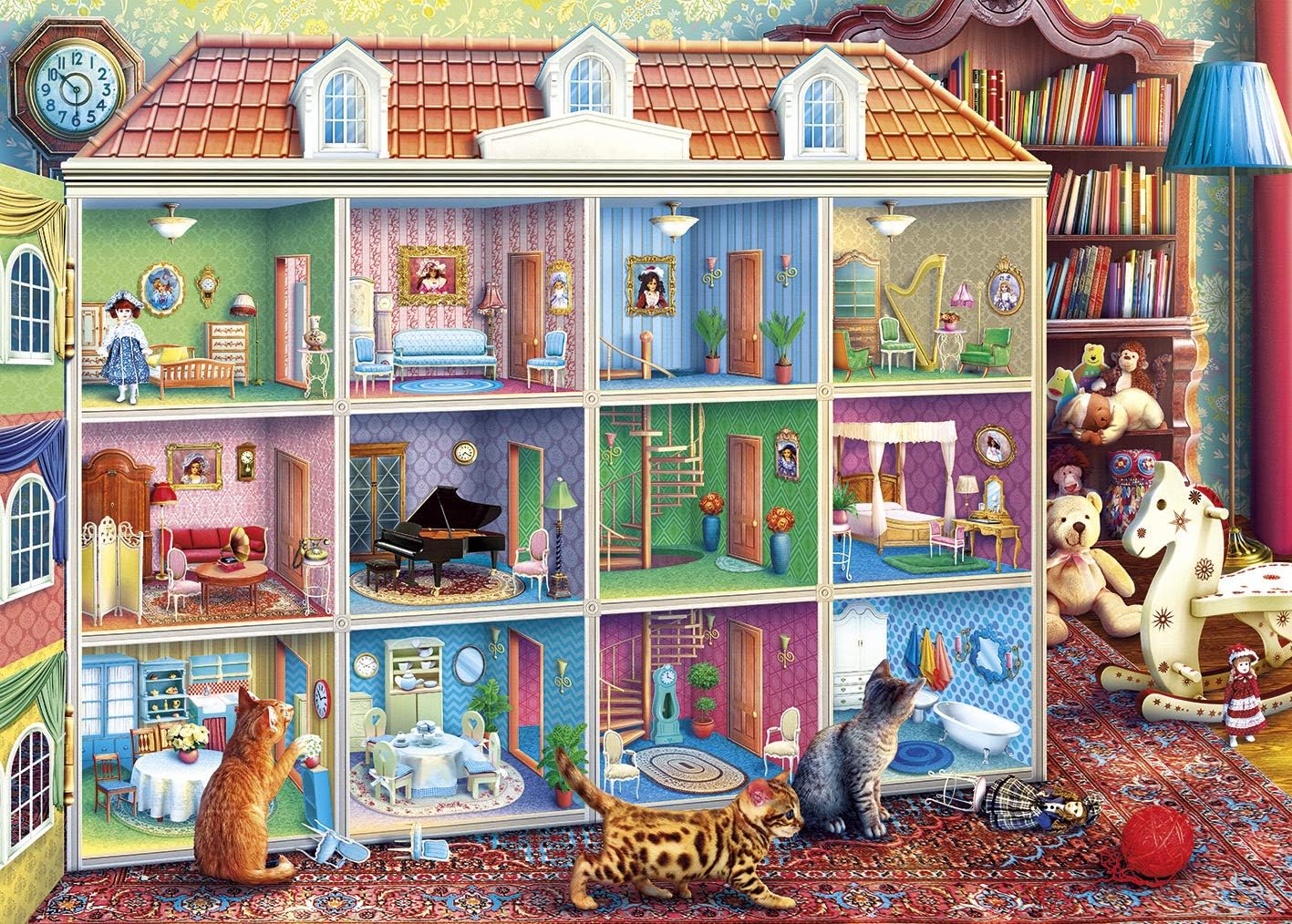 Gibsons Curious Kittens 1000Pc Jigsaw Puzzle