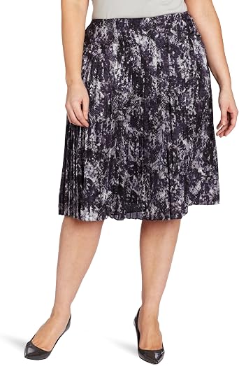 Amazon.com: Jones New York Falda plisada de talla grande para mujer : Ropa,  Zapatos y Joyería