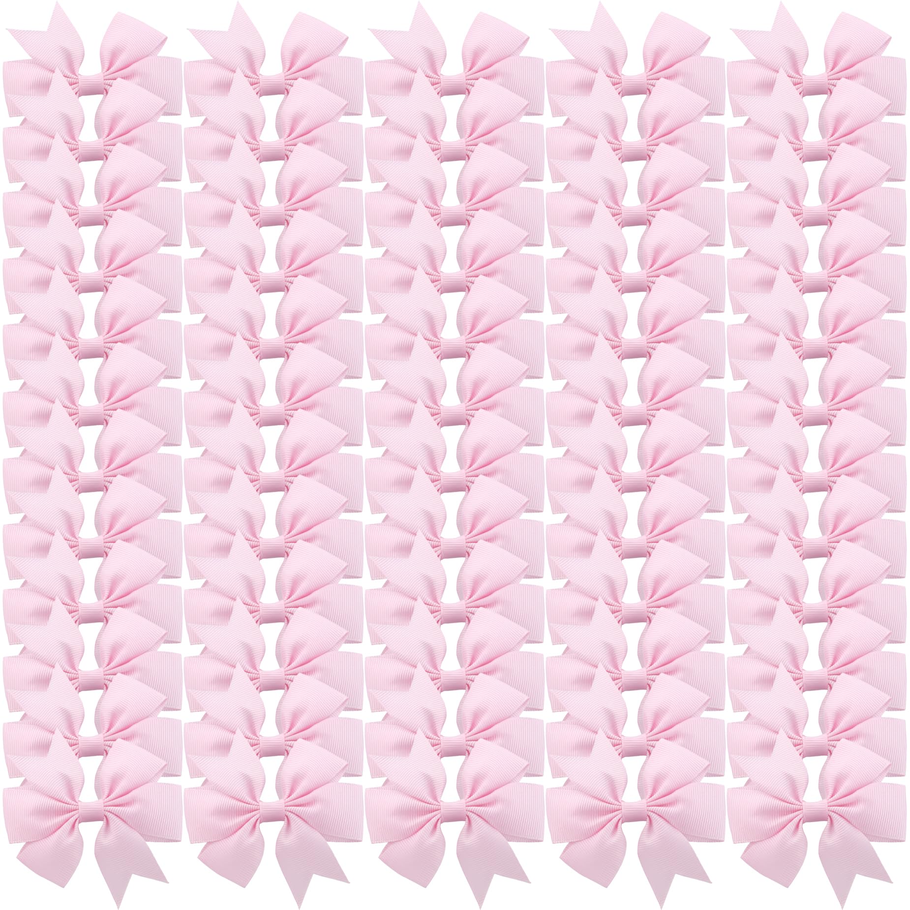 Cute Grosgrain Ribbon Hair Bow Clips for Girls -10