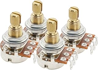 Musiclily Guitar Audio Taper Potentiometers Set