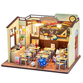 ミニチュアドールハウス Amazon | ミニチュアドールハウスキット現実的なミニ