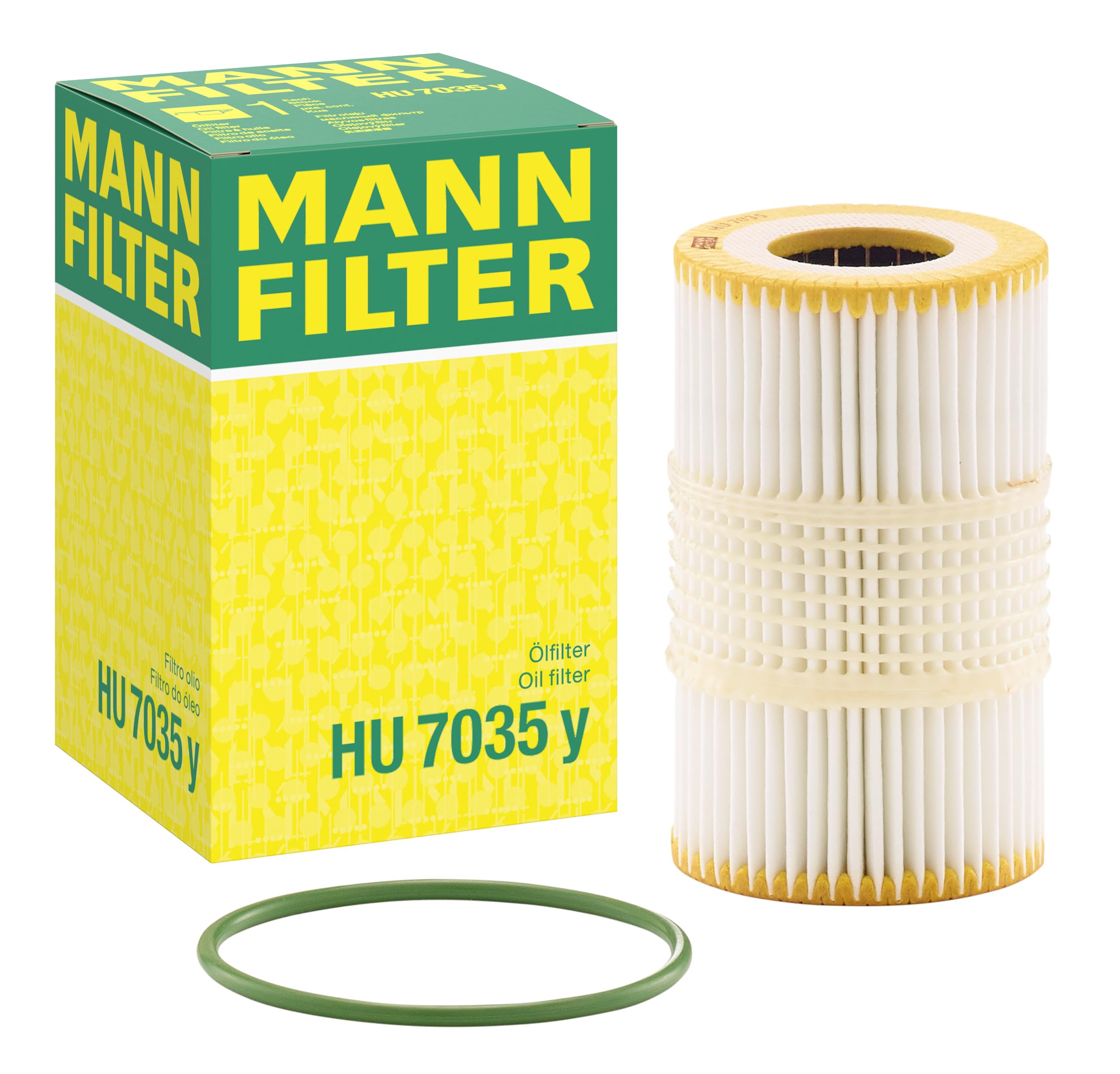 MANN-FILTER Oil filter AUDI HU 7035 y 06E115562E,06E115466B,06E115562B Engine oil filter 06E115562E,06E115562H,06E115562H