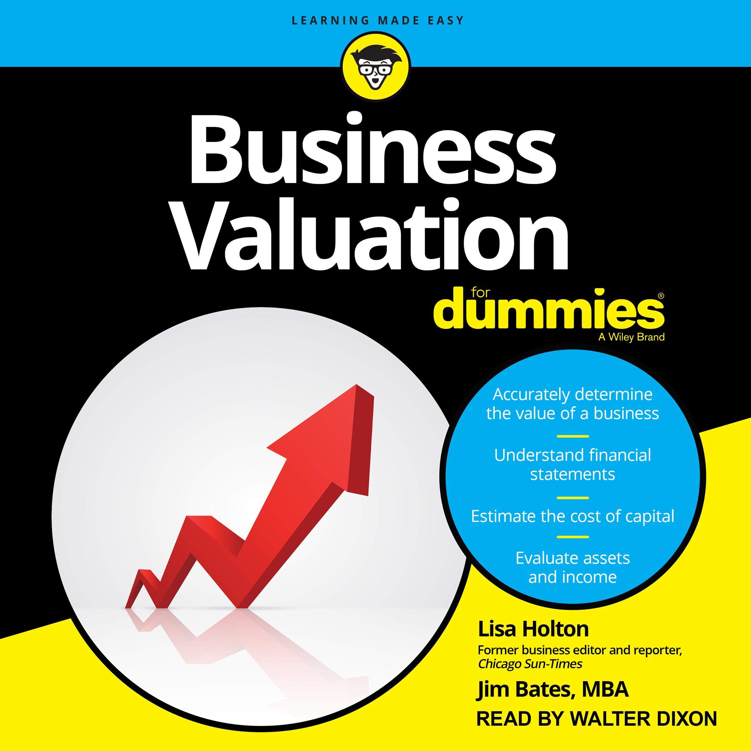 Cover art for Business Valuation for Dummies