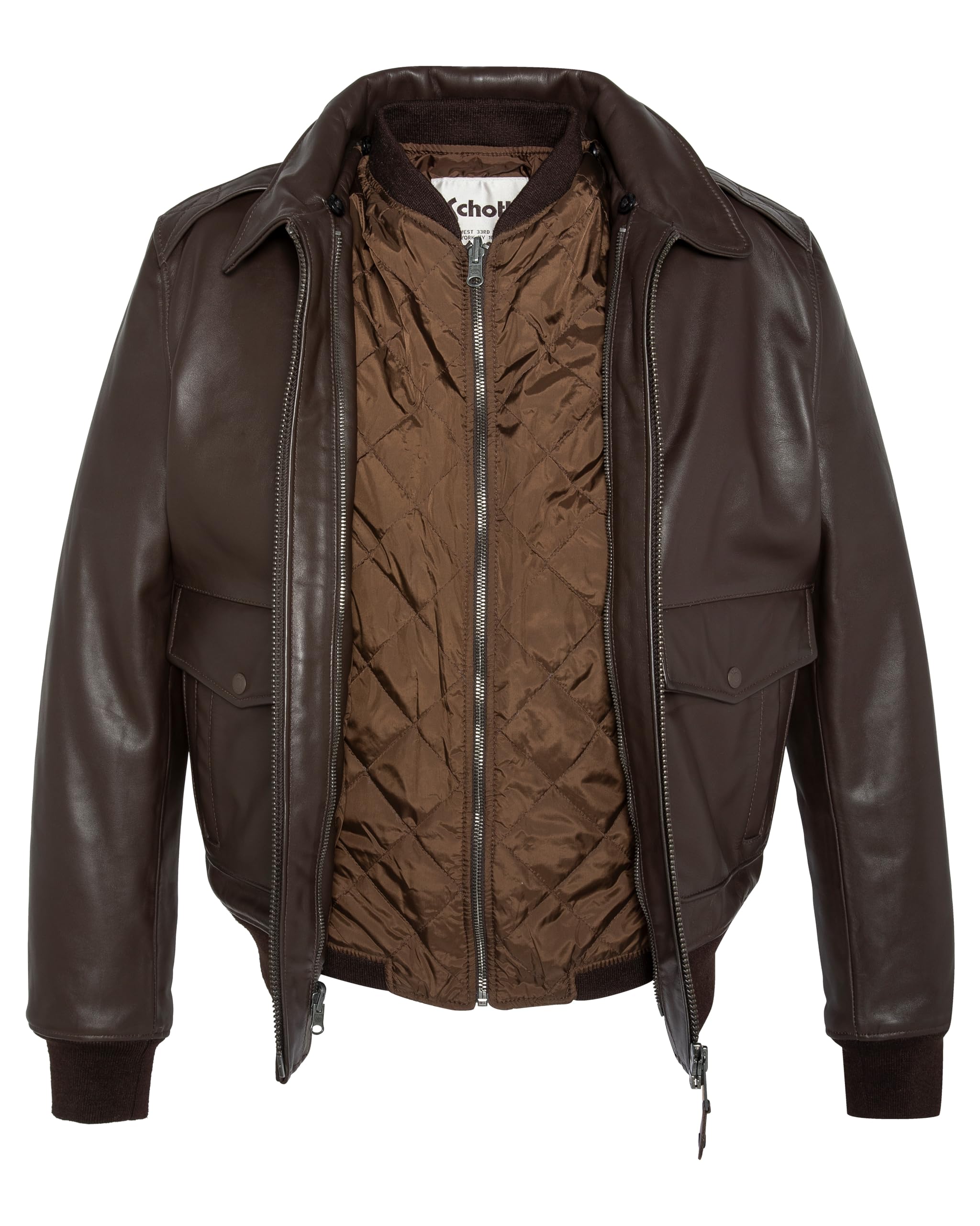 Schott NYC Giacca in Pelle Uomo