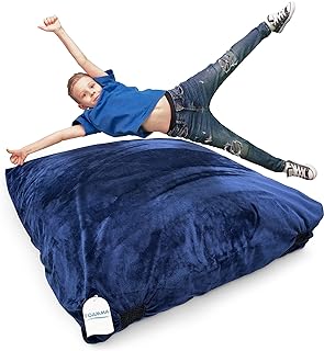 Foamma Crash Pad - (48’’ X 72’’) (4 Feet X 6 Feet) - Sensory Pad with Foam Blocks for Kids and Adults with Extreme Comfort...