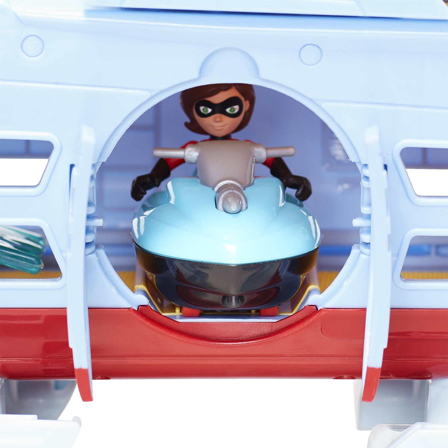 The Incredibles 2 Hydroliner (Ship) Action Playset Comes with Elastigirl Junior Super Figure