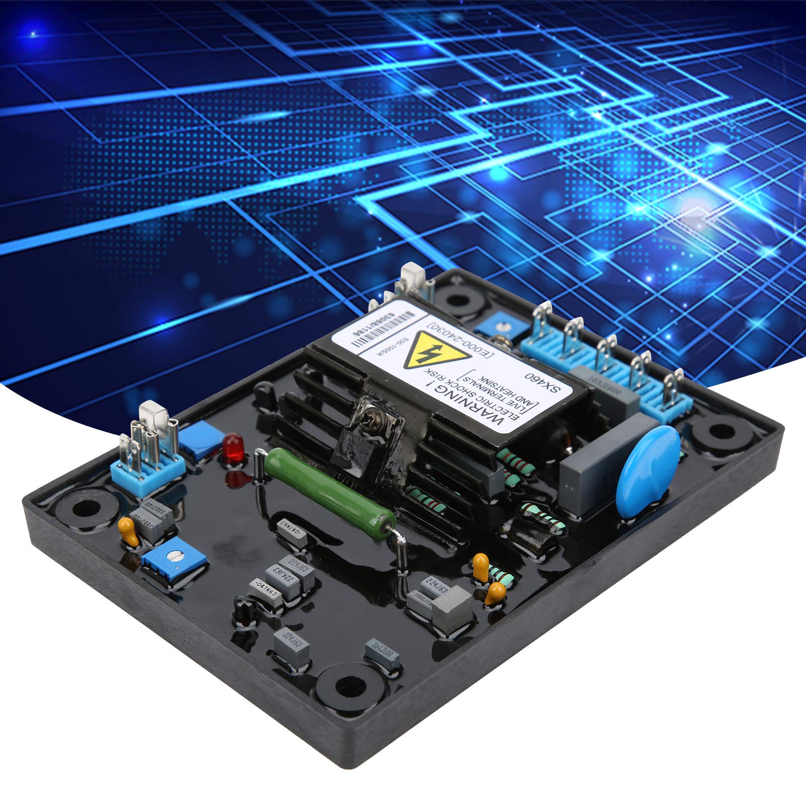 Scheda di tensione del generatore SX460 Scheda di regolazione della tensione di eccitazione Regolatore di controllo stabilizzatore automatico Genset 50~60Hz