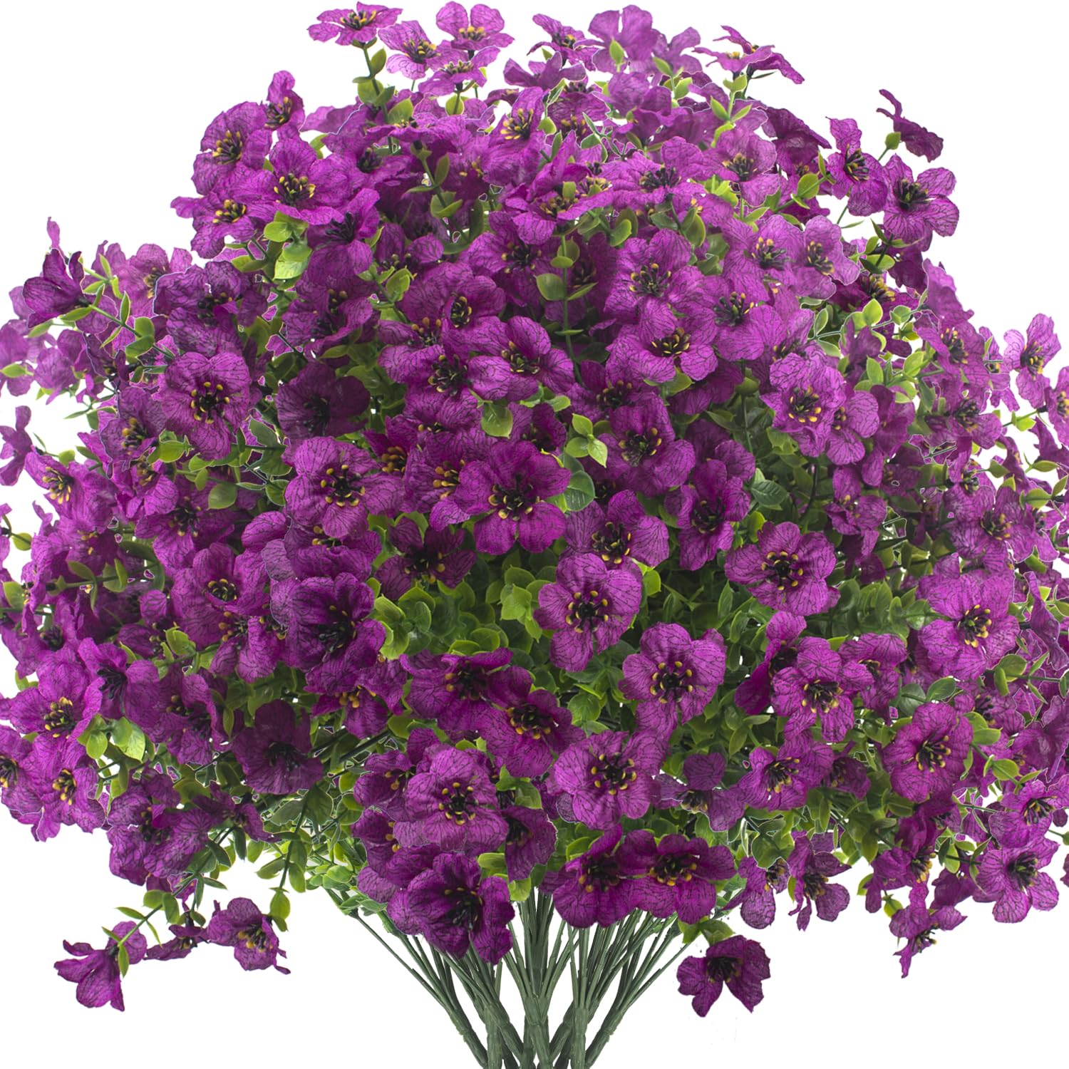 Fleurs artificielles extérieures en soie pour embellir une cour sans entretien