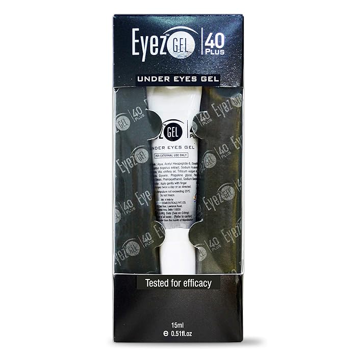 Buy Eyez Gel 40 Plus Under Eyes Gel to Reduce Dark Circles, Puffiness