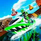 Racing game Water Jet Ski Racing Game - Boat Racing 3D