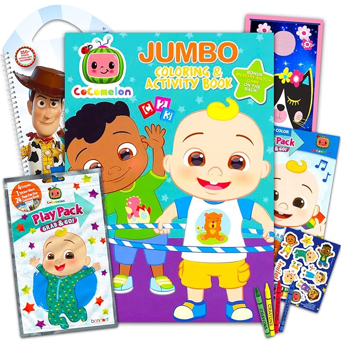 Buy Coloring Book Set for Kids Bundle with 1 Jumbo