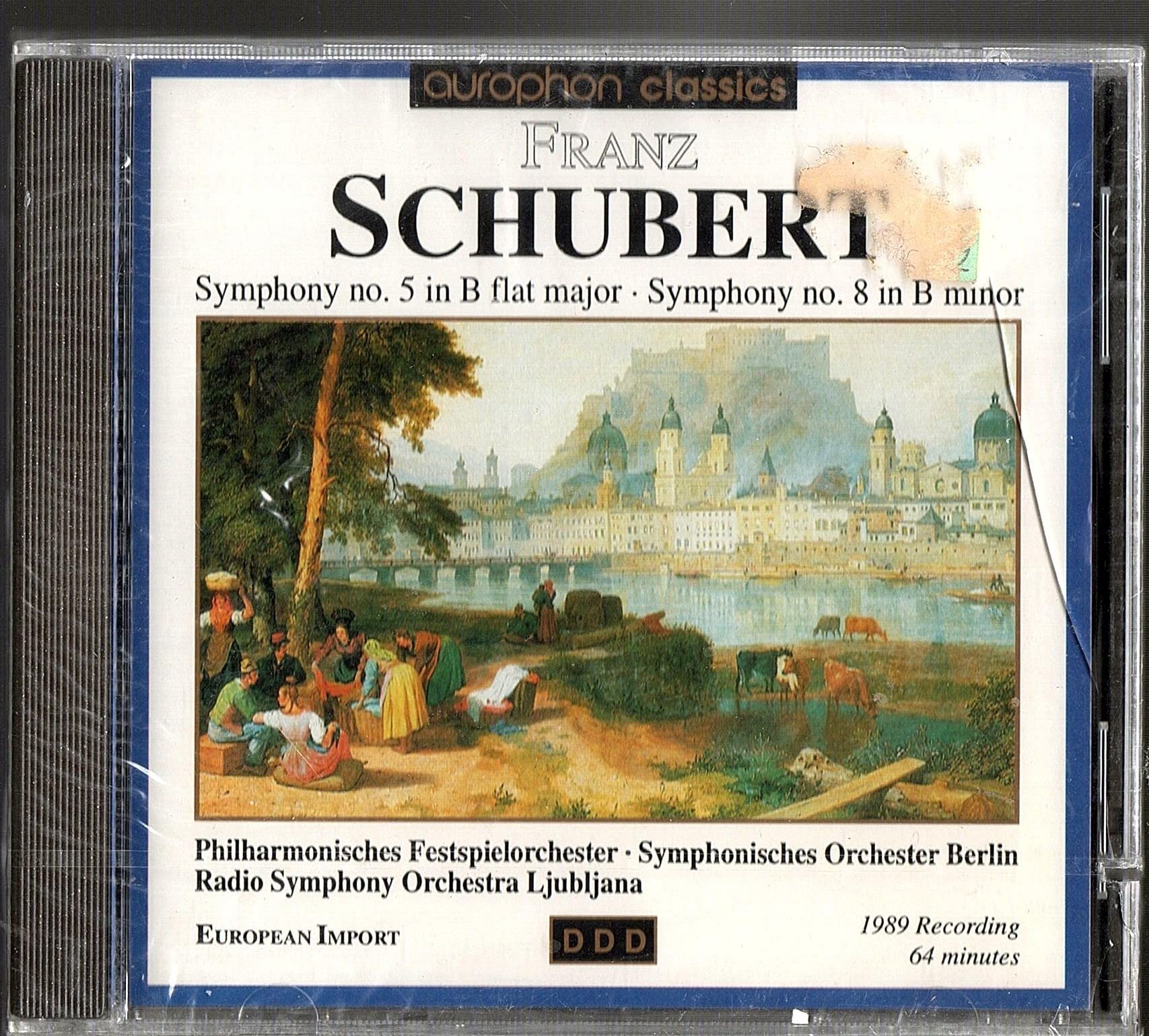 Symphony 5 & 6 [Audio CD] Schubert