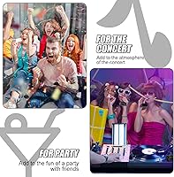 Vista 6 de Yeshone 24 Piezas Cencerros de Metal con Asa Campanas de Vaca Generadores de Ruido para Eventos Deportivos Pequeños Generadores de Ruido Fuertes