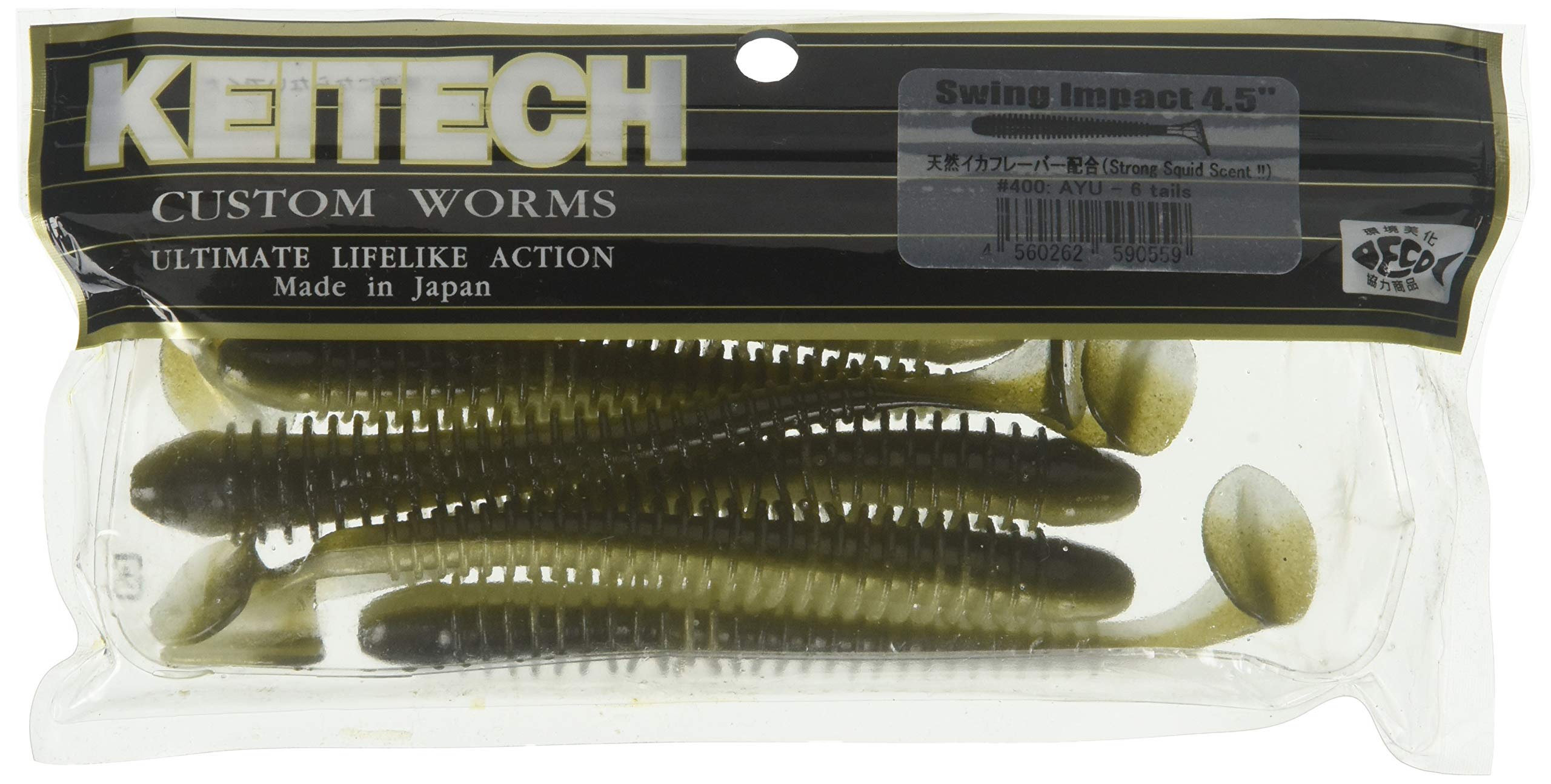 Keitech Swing Impact 4.5" #400 Ayu