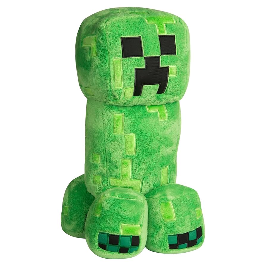 Minecraft Creeper ぬいぐるみ 約30cm Amazon.com: JINX Minecraft Grand Adventure Creeper Plush