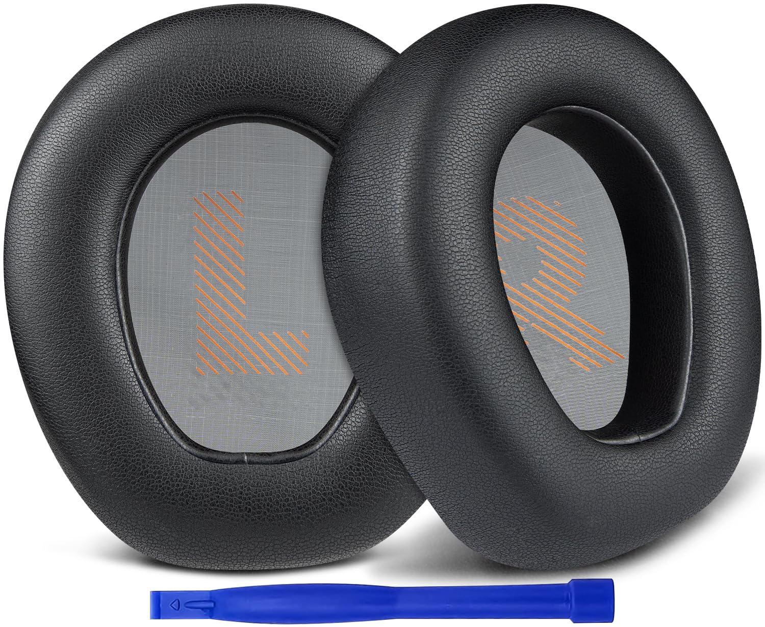 SOULWIT Replacement Earpads for JBL Quantum One Over-Ear Headset, Ear Pads Cushions with Soft Protein Leather and High-Density Noise Isolation Memory Foam-image-14