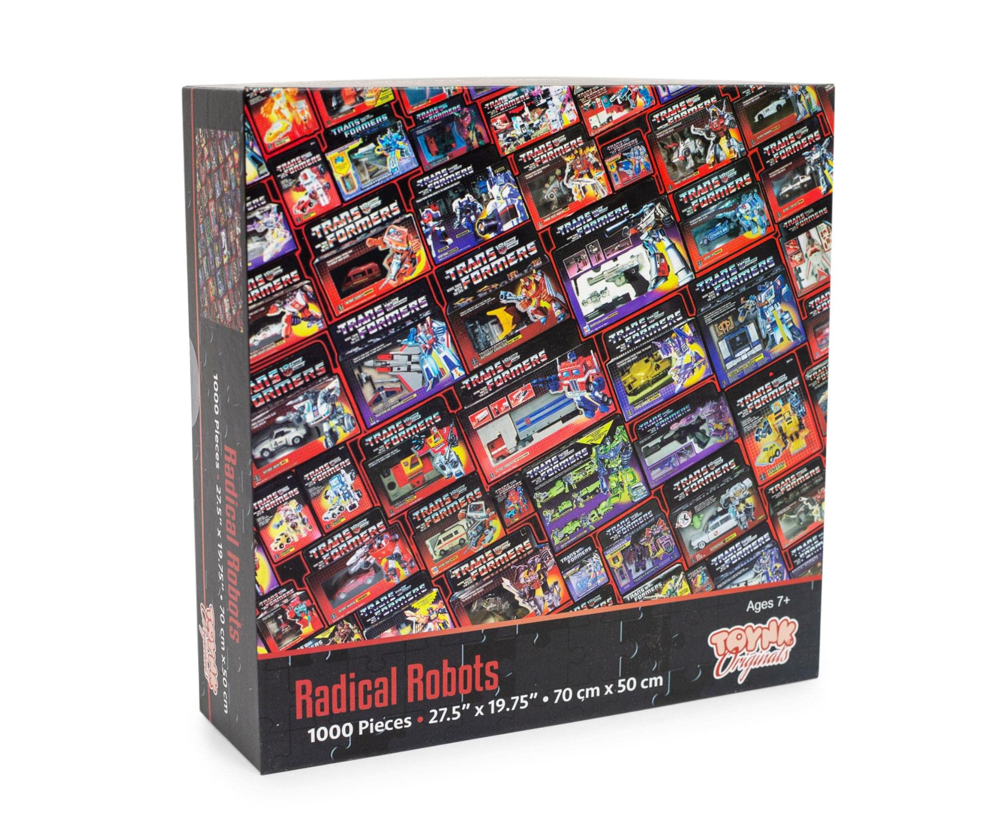 Radical Robots 1000-Piece Jigsaw Puzzle for Adults, Kids | Interactive Brain Teaser, Educational Toys & Games, Home Activities, Building Kit for Creative Play | Nostalgic '80s Gifts and Collectibles - Image 2