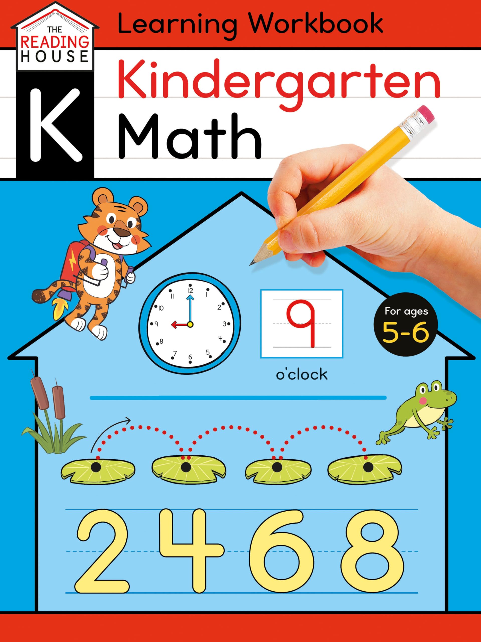 Kindergarten Math (Math Skills Workbook) (The Reading House)