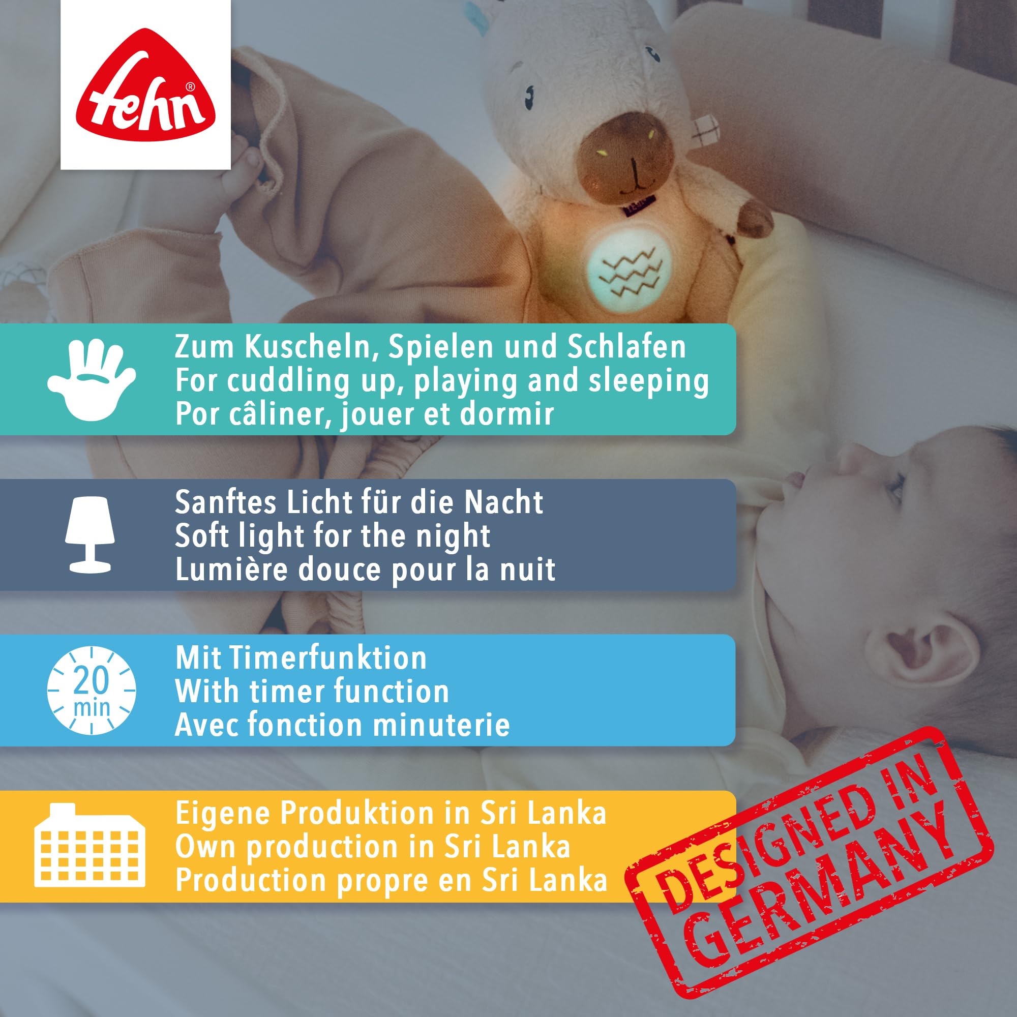 Fehn GmbH & Co. KG Lampka nocna Wydra