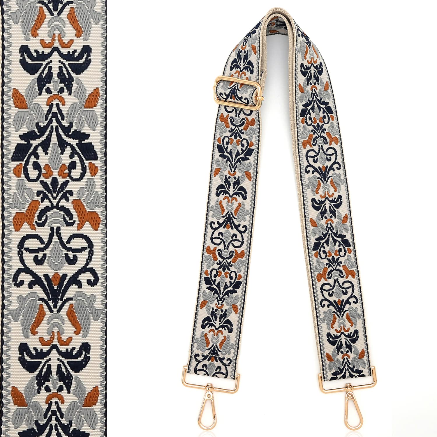 Purse Strap Wide Replacement Crossbody Strap Handbag Guitar Strap Purse Shoulder Strap Adjustable