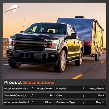 Trailer Brake Controller Module Compatible with Ford F-150 V6 2.7L 3.5L & V8 5.0L 2015-2020, F-150 V6 3.0L 3.3L 2018-2020 Replace # JL3Z-2C006-AA FL3Z-19H332-AB