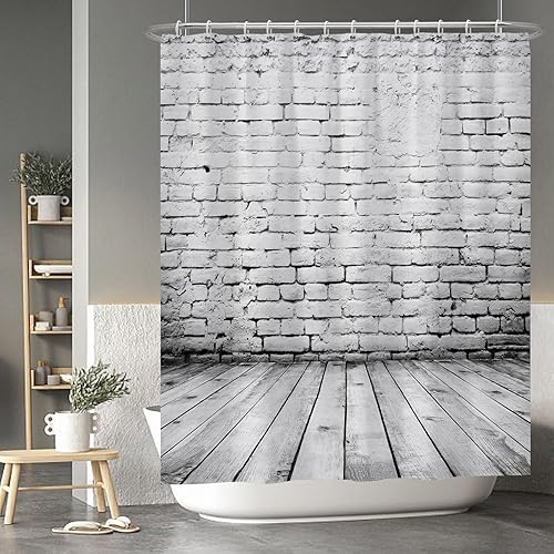 Miniatura 87 de Baocicoo - Cortina de ducha de abeja de miel, diseño de abeja de caricaturas, pista voladora, rústica, floral, para baño, decoración de bañera