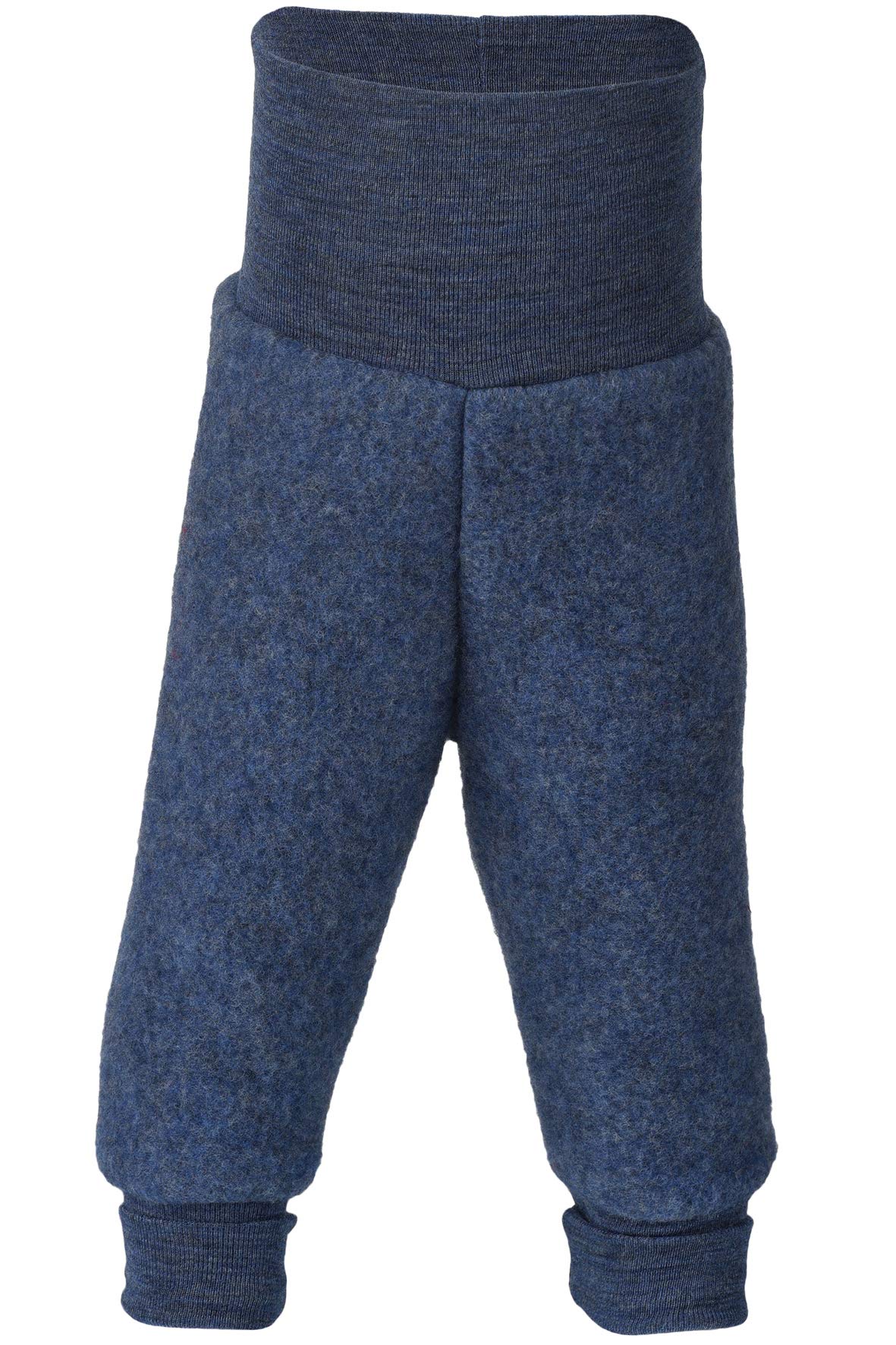 Engel Blue Organic Merino Wool Fleece Baby Trousers (62/68 (3-6 Months), )