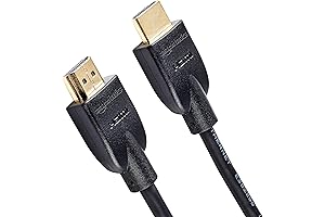 Amazon Basics High-Speed HDMI Cable For Television - (3-Pack) 6 Feet, Black