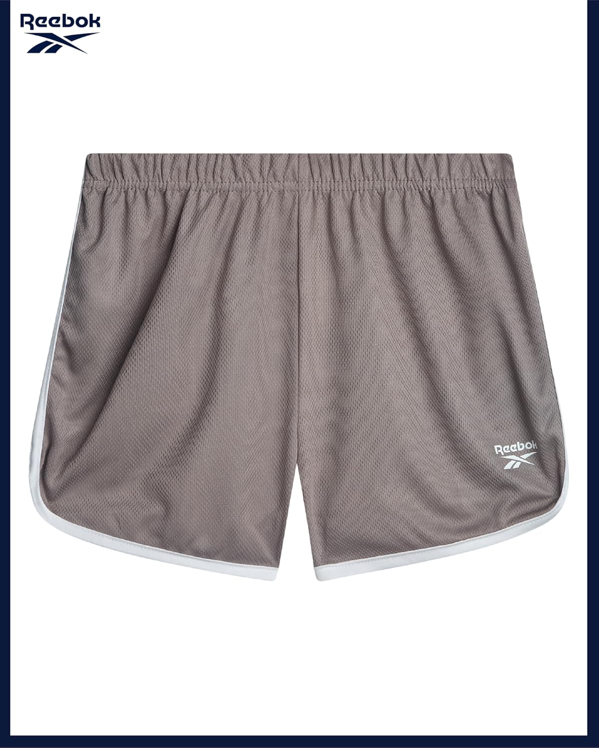 Reebok Girls Athletic Shorts - 3 Pack Active Performance Lightweight Mesh Dolphin Girls Shorts for Running Soccer Gym (7-12) - Image 6