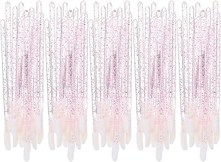 STAHAD Disposable Lipstick Brush Crystal Hand...