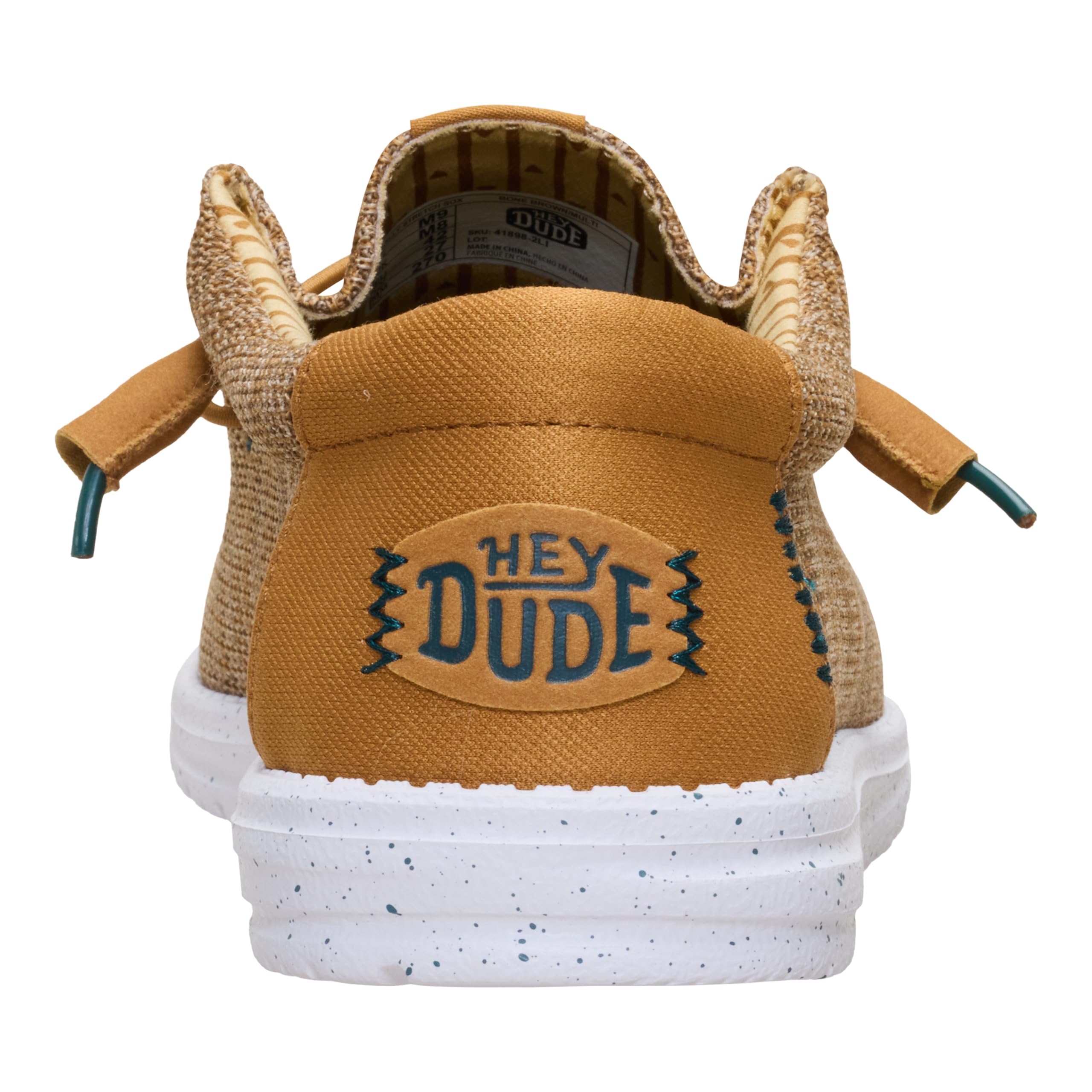 HEYDUDE Slip On Wally Stretch Sox 1SZ - White 41