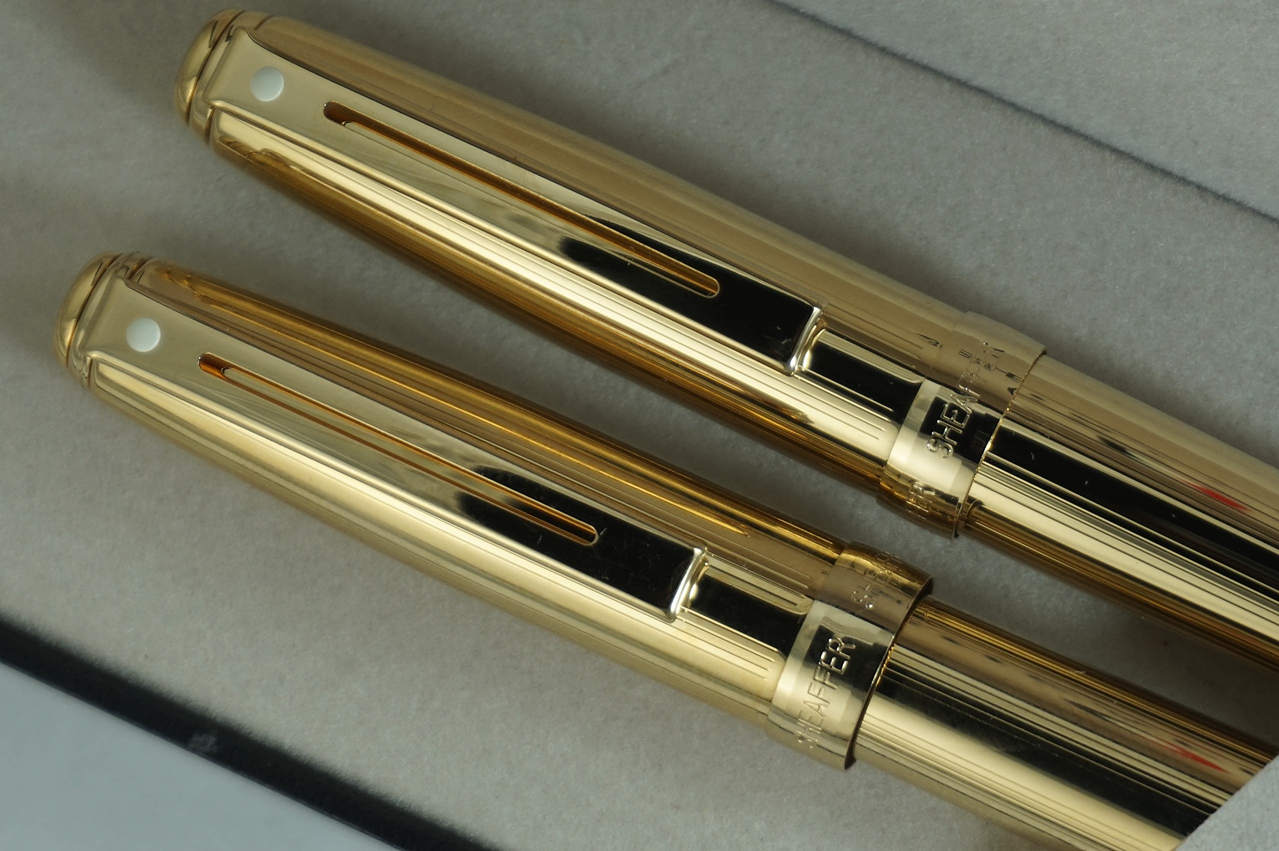 Amazon | Sheaffer Signature Prelude 22KT ゴールドバレル ローラー