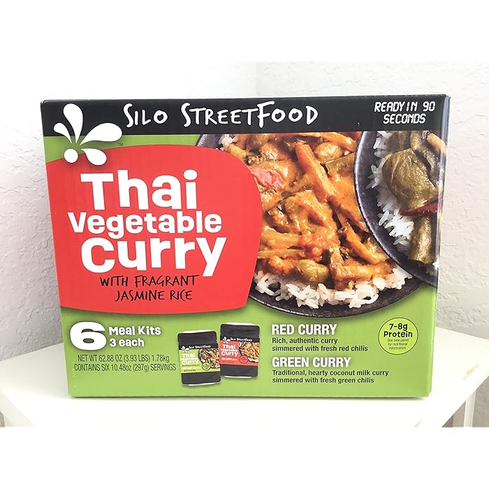 Buy Silo StreetFood Thai Vegetable Curry with Jasmine Rice, Variety