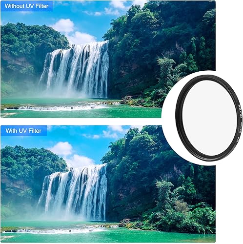 Miniatura 6 de PULUZ Filtro de lente UV+ND2-400 de 2.047 in, filtro de densidad neutra ajustable para GoPro Hero11  Hero11 Black Mini  HERO10  HERO9 con anillo